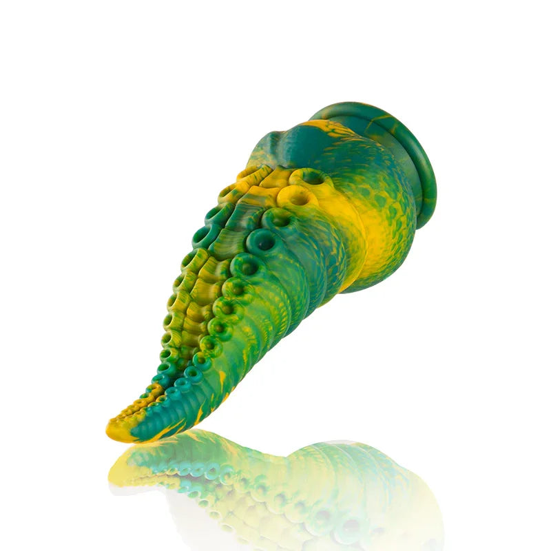 EPIC - CETUS DILDO TENTÁCULO VERDE TAMAÑO PEQUEÑO - Nuvica