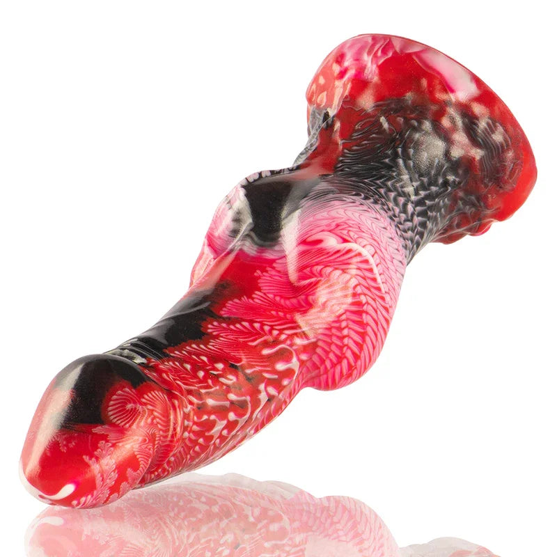 EPIC - HELIOS DILDO CON TESTÍCULOS CALOR Y ÉXTASIS - Nuvica