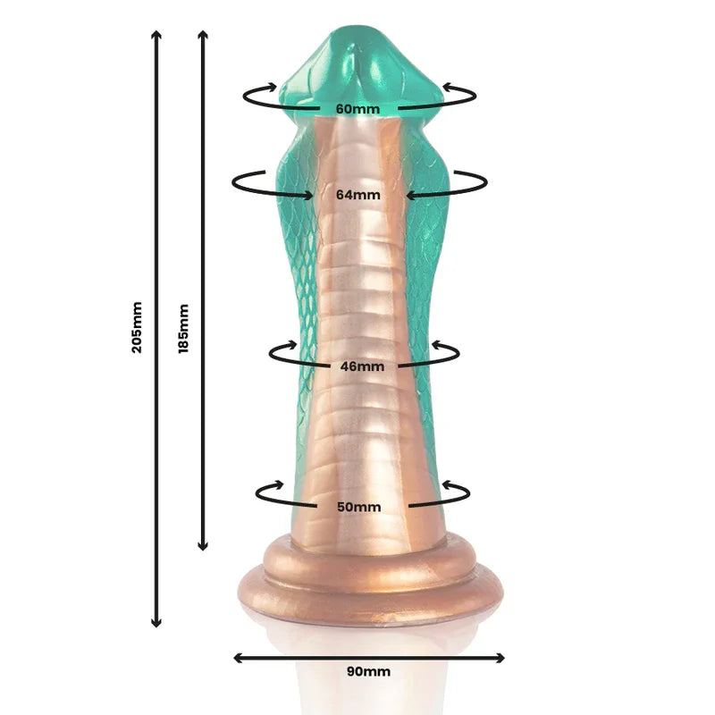 EPIC - PYTHON DILDO COBRA VERDE - Nuvica
