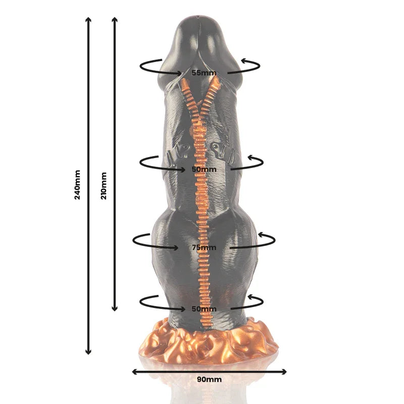 EPIC - DEIMOS DILDO PODER DEL ÉXTASIS - Nuvica