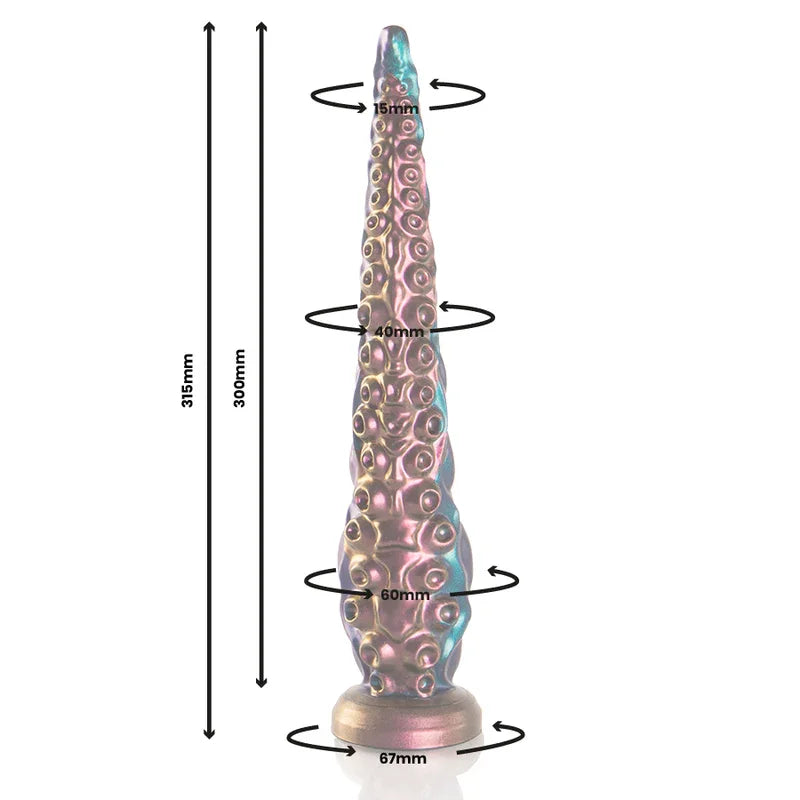 EPIC - CHARYBDIS DILDO TENTÁCULO TAMAÑO GRANDE - Nuvica