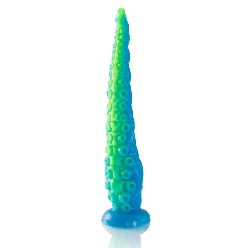 EPIC - SCYLLA DILDO TENTÁCULO FINO FLUORESCENTE TAMAÑO GRANDE - Nuvica