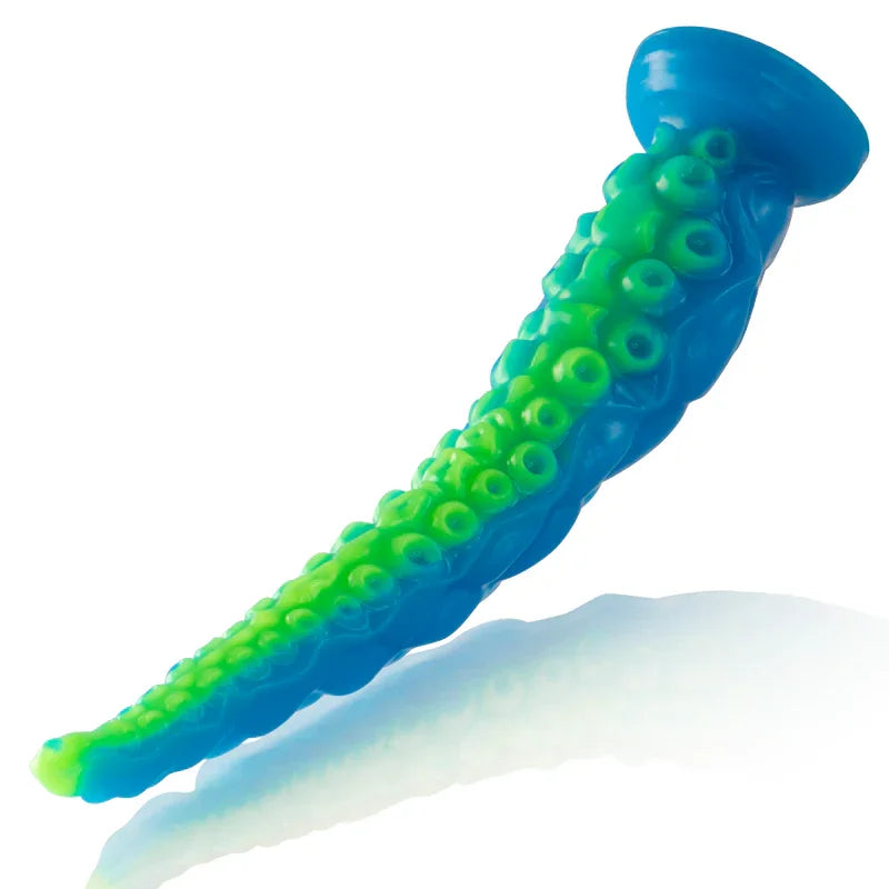 EPIC - SCYLLA DILDO TENTÁCULO FINO FLUORESCENTE TAMAÑO GRANDE - Nuvica