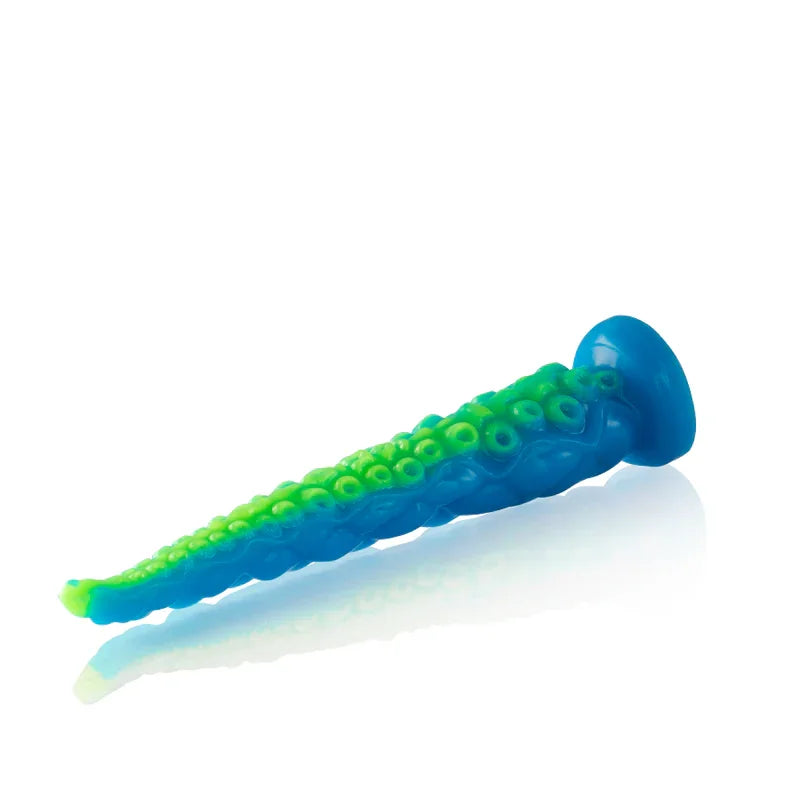 EPIC - SCYLLA DILDO TENTÁCULO FINO FLUORESCENTE TAMAÑO PEQUEÑO - Nuvica