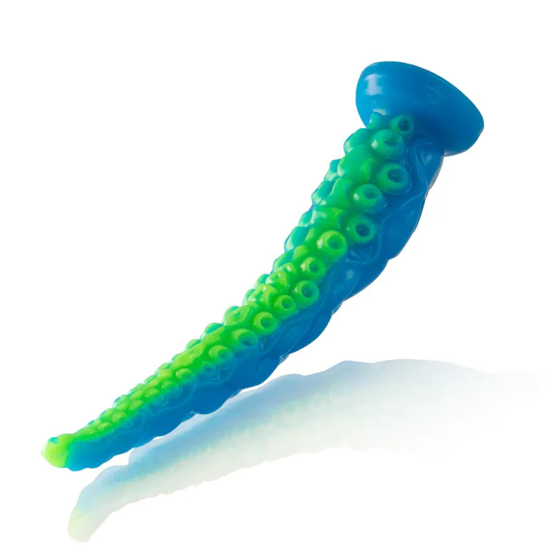EPIC - SCYLLA DILDO TENTÁCULO FINO FLUORESCENTE TAMAÑO PEQUEÑO - Nuvica