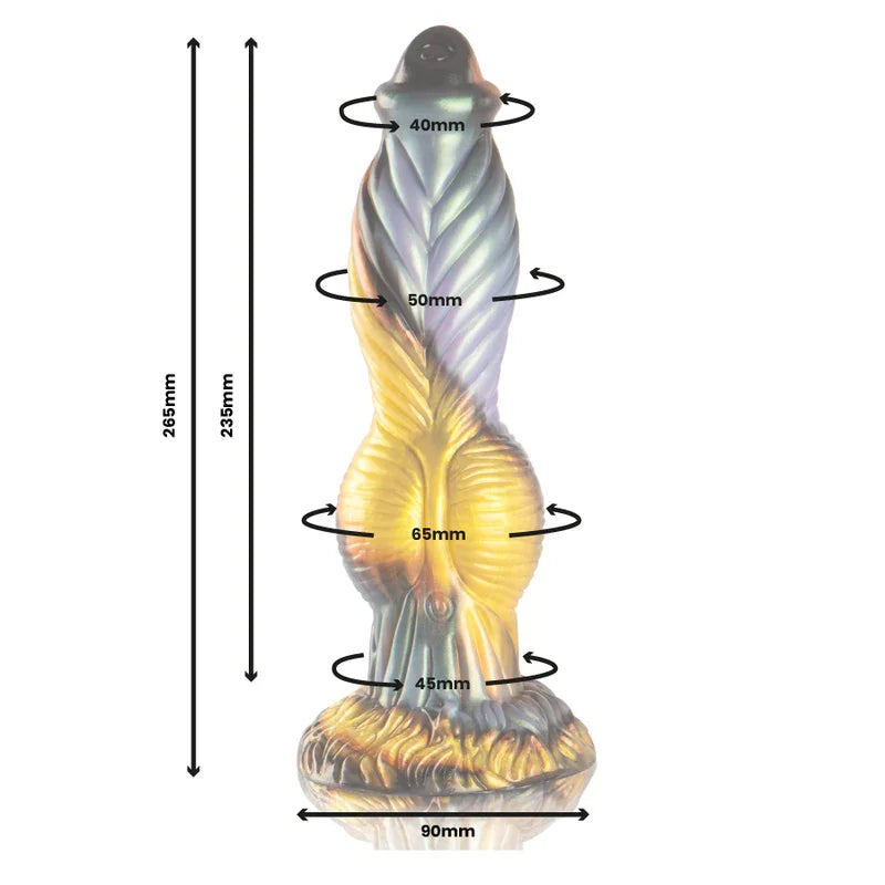 EPIC - PHOENIX DILDO EL RESURGIR DEL PLACER RECARGABLE CONTROL REMOTO - Nuvica