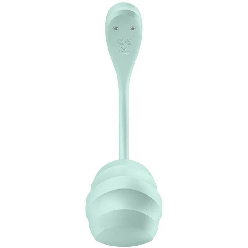 SATISFYER - SMOOTH PETAL ESTIMULADOR PUNTO G VERDE AGUA APP GRATUITA - Nuvica