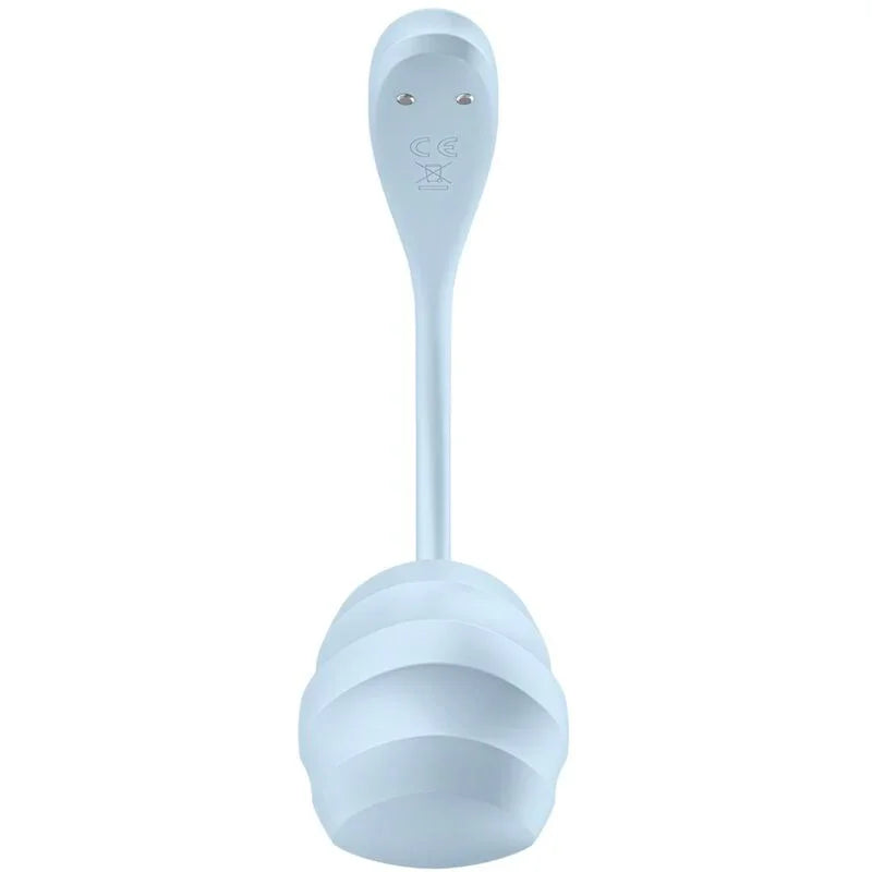 SATISFYER - SMOOTH PETAL ESTIMULADOR PUNTO G CELESTE APP GRATUITA - Nuvica