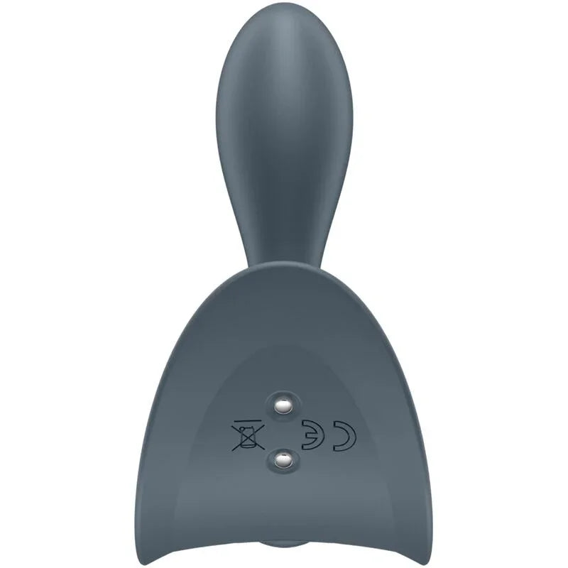SATISFYER - BOOTY ABSOLUTE BEGINNERS 2 PLUG ANAL VIBRADOR UNISEX NEGRO - Nuvica