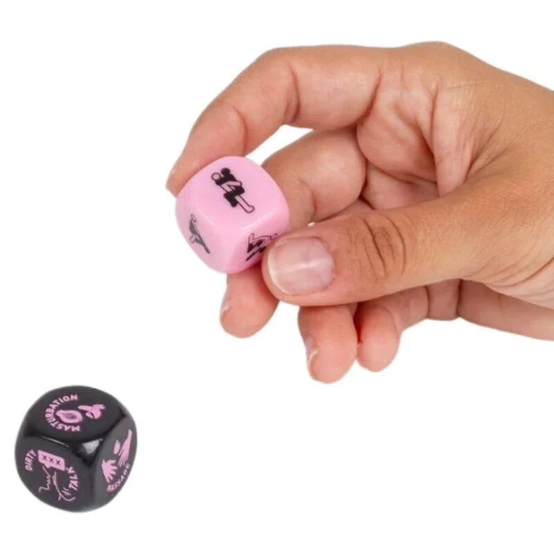 SECRET PLAY - JUEGO 2 DADOS FOREPLAY FANATICS - Nuvica