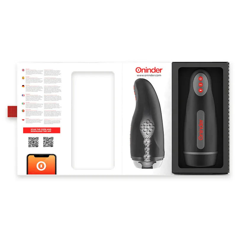 ONINDER - SEOUL MASTURBADOR MASCULINO DE COMPRESION Y VIBRACIÓN - APP GRATUITA - Nuvica
