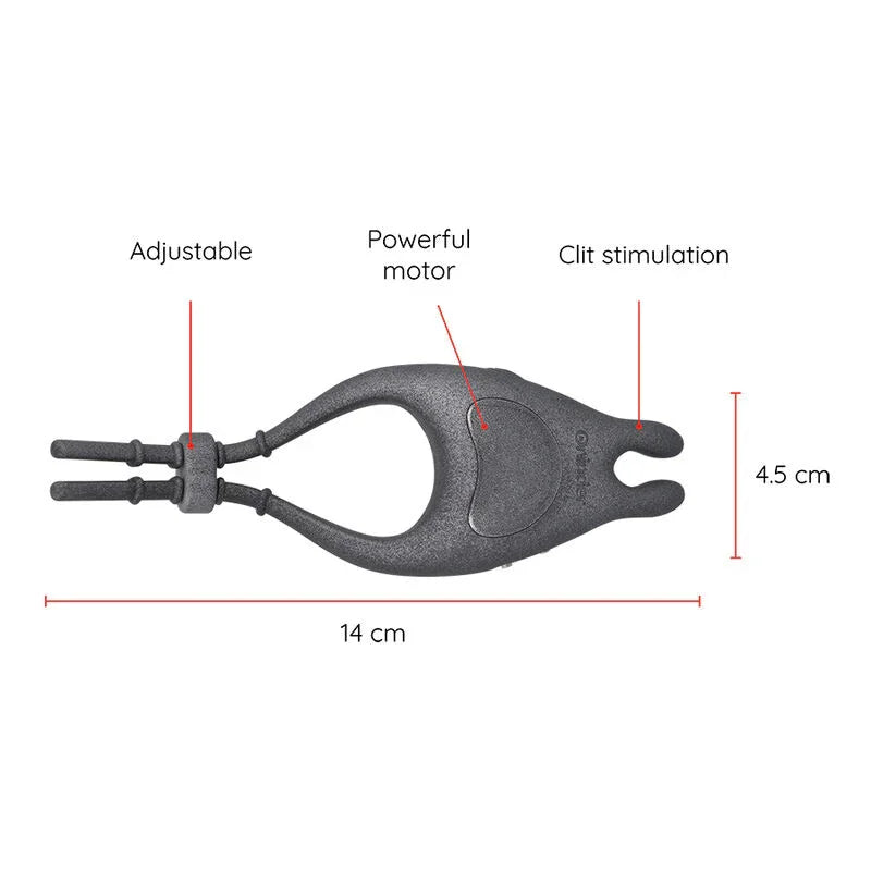 ONINDER - PAMPA ANILLO VIBRADOR AJUSTABLE Y MULTIPOSICION - APP GRATUITA - Nuvica