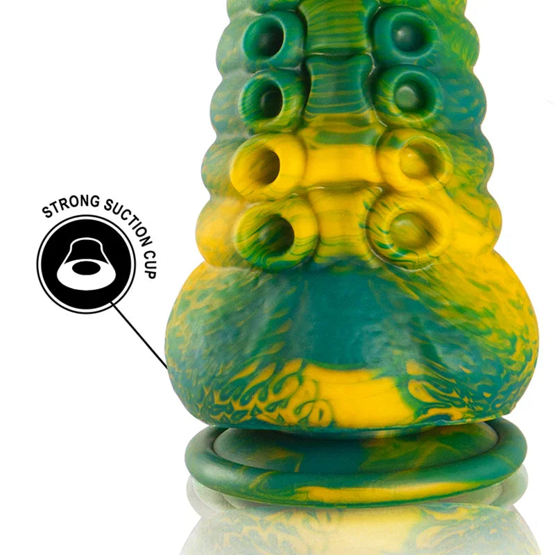 EPIC - CETUS DILDO TENTÁCULO VERDE TAMAÑO GRANDE - Nuvica