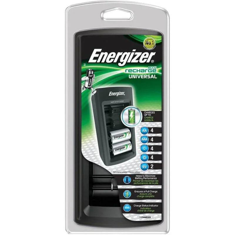 ENERGIZER - CARGADOR UNIVERSAL PARA PILAS - Nuvica