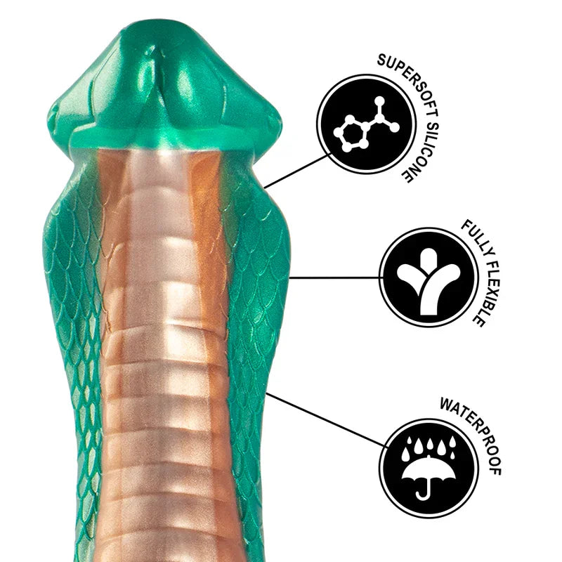 EPIC - PYTHON DILDO COBRA VERDE - Nuvica