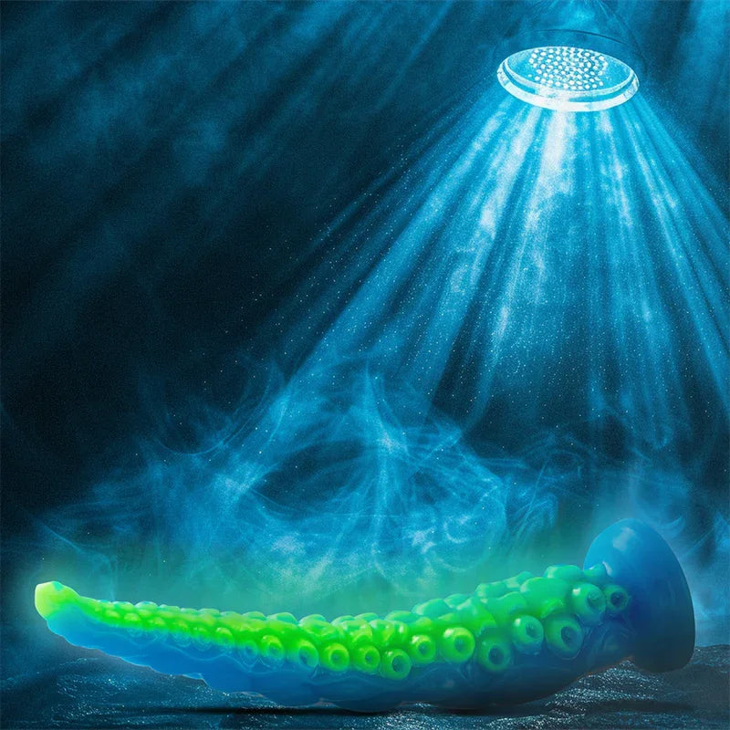 EPIC - SCYLLA DILDO TENTÁCULO FINO FLUORESCENTE TAMAÑO GRANDE - Nuvica