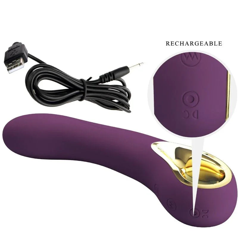 PRETTY LOVE - ETHAN VIBRADOR RECARGABLE LILA - Nuvica