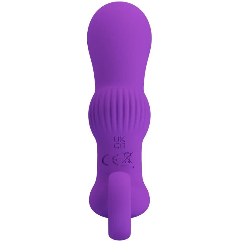 PRETTY LOVE - CAYLA MASAJEADOR VIBRADOR ANAL LILA - Nuvica
