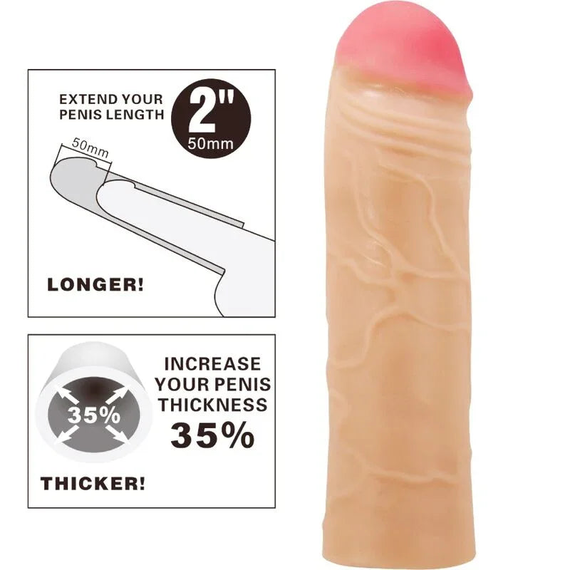 PRETTY LOVE - CHANE FUNDA DE PENE EXTENSORA NATURAL - Nuvica
