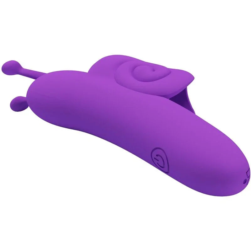 PRETTY LOVE - SNAIL PODEROSO ESTIMULADOR DE DEDO MORADO - Nuvica