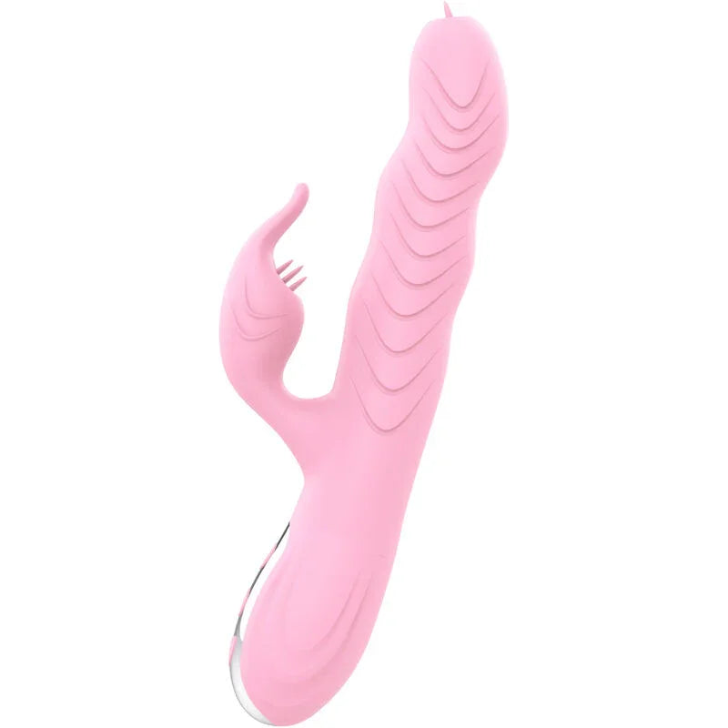 ARMONY - MARCIA VIBRADOR & THRUSTING DOBLE LENGUA EFECTO CALOR ROSA - Nuvica