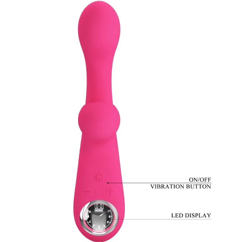 PRETTY LOVE - SKYLAR VIBRADOR ESTIMULADOR ROSA - Nuvica