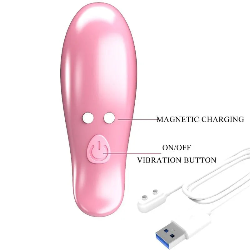 PRETTY LOVE - LEAF PINZAS VIBRATORIAS PARA PEZONES ROSA - Nuvica
