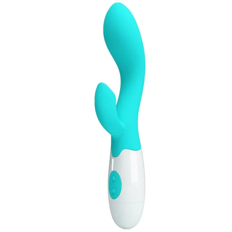 PRETTY LOVE - BRIGHTY VIBRADOR PUNTO G VERDE AGUA - Nuvica