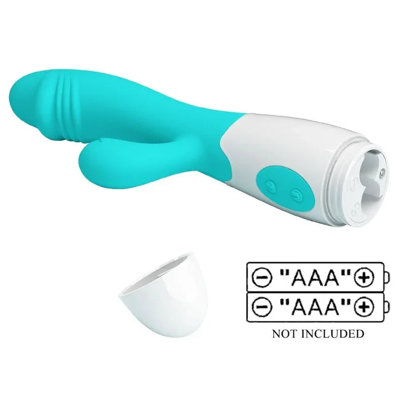 PRETTY LOVE - SNAPPY VIBRADOR PUNTO G VERDE AGUA - Nuvica
