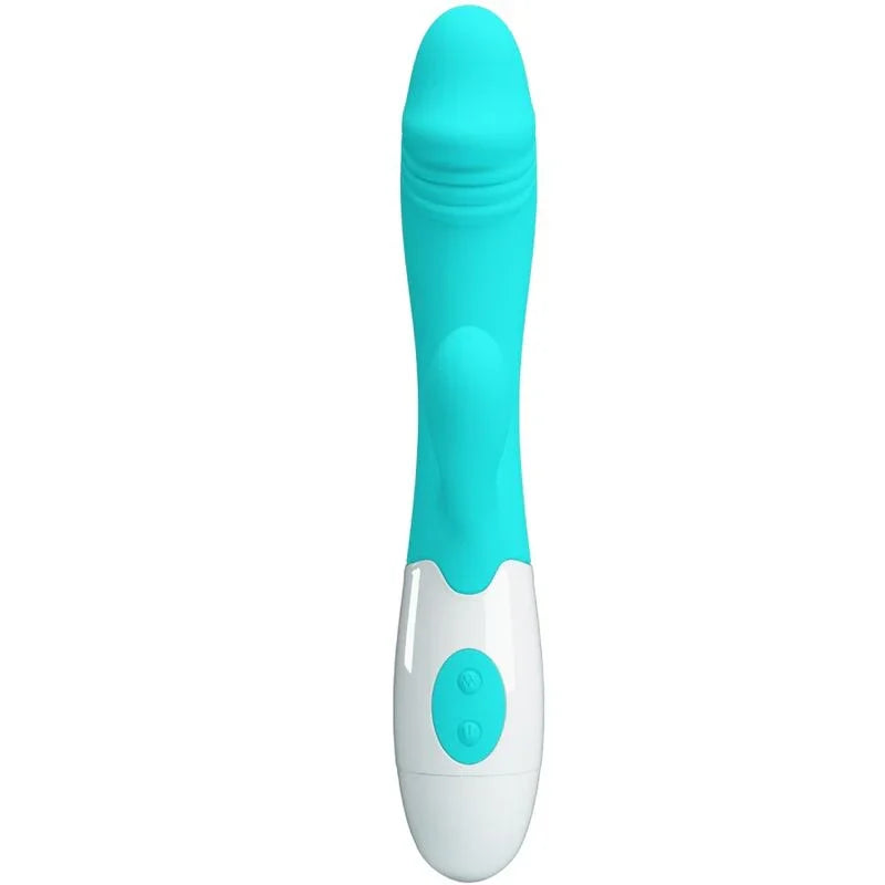 PRETTY LOVE - SNAPPY VIBRADOR PUNTO G VERDE AGUA - Nuvica