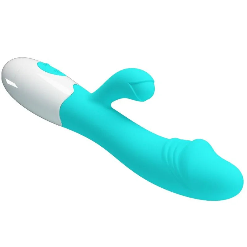PRETTY LOVE - SNAPPY VIBRADOR PUNTO G VERDE AGUA - Nuvica