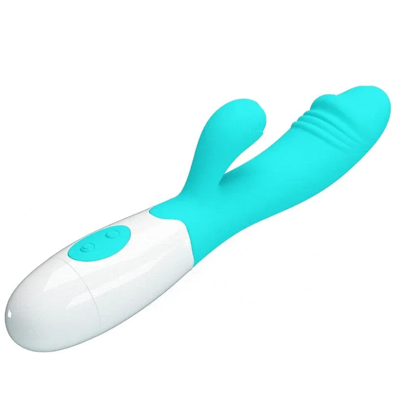 PRETTY LOVE - SNAPPY VIBRADOR PUNTO G VERDE AGUA - Nuvica
