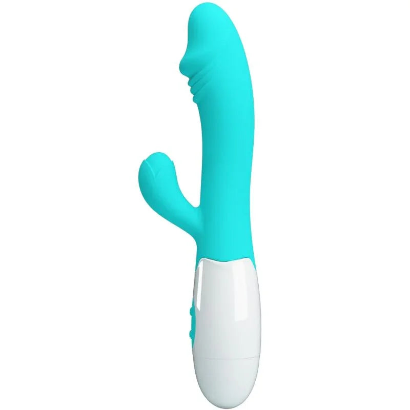 PRETTY LOVE - SNAPPY VIBRADOR PUNTO G VERDE AGUA - Nuvica