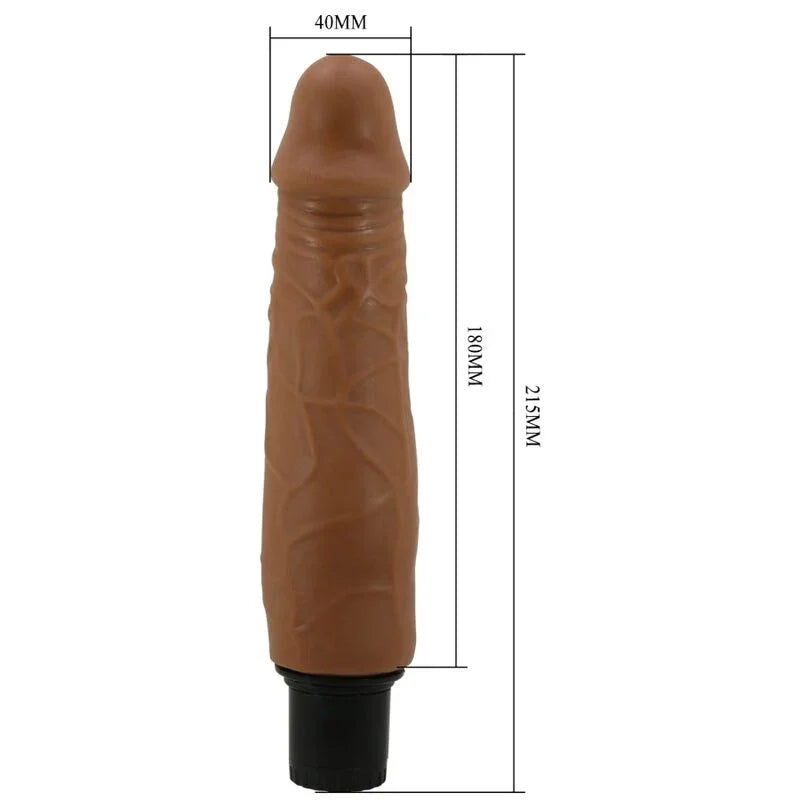 PRETTY LOVE - WALDORF VIBRADOR REALÍSTICO 18 CM -O- 4 CM - Nuvica