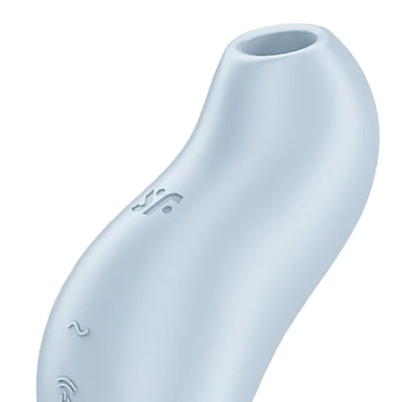 SATISFYER - POCKET PRO 1 ESTIMULADOR CLÍTORIS AZUL CLARO - Nuvica