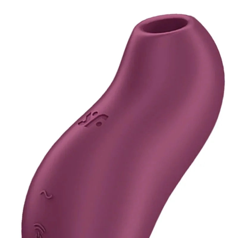 SATISFYER - POCKET PRO 1 ESTIMULADOR CLÍTORIS GRANATE - Nuvica