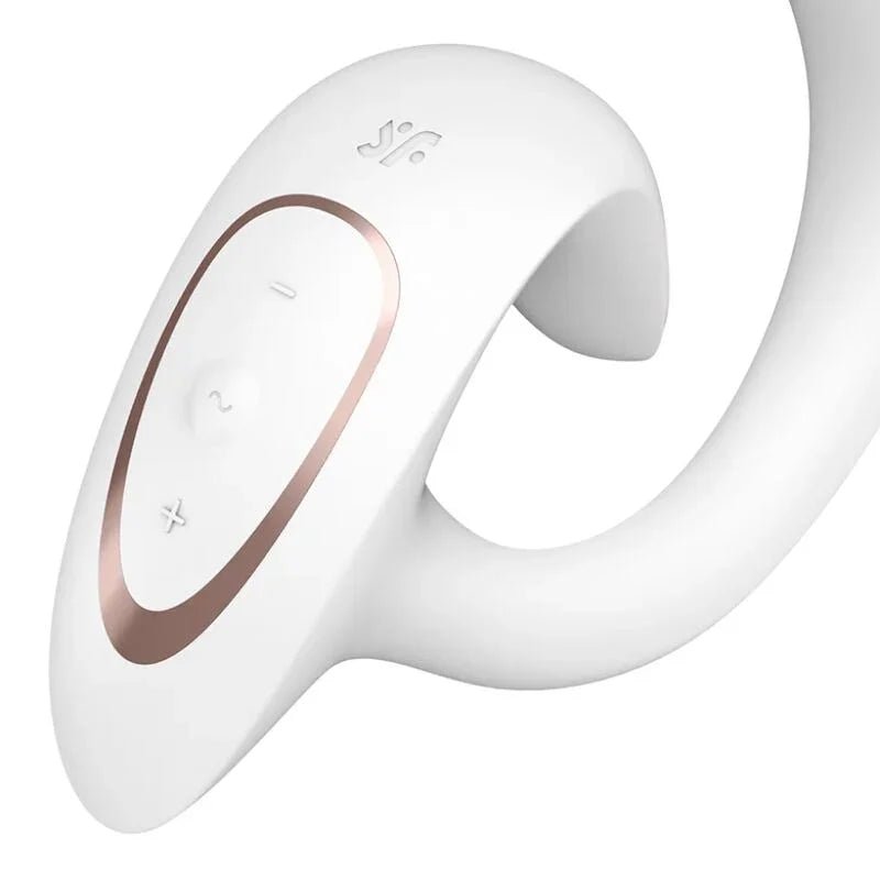 SATISFYER - G FOR GODDESS 1 VIBRADOR RABBIT BLANCO - Nuvica