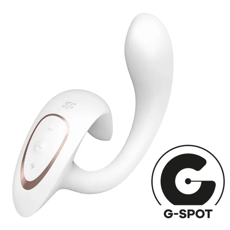 SATISFYER - G FOR GODDESS 1 VIBRADOR RABBIT BLANCO - Nuvica