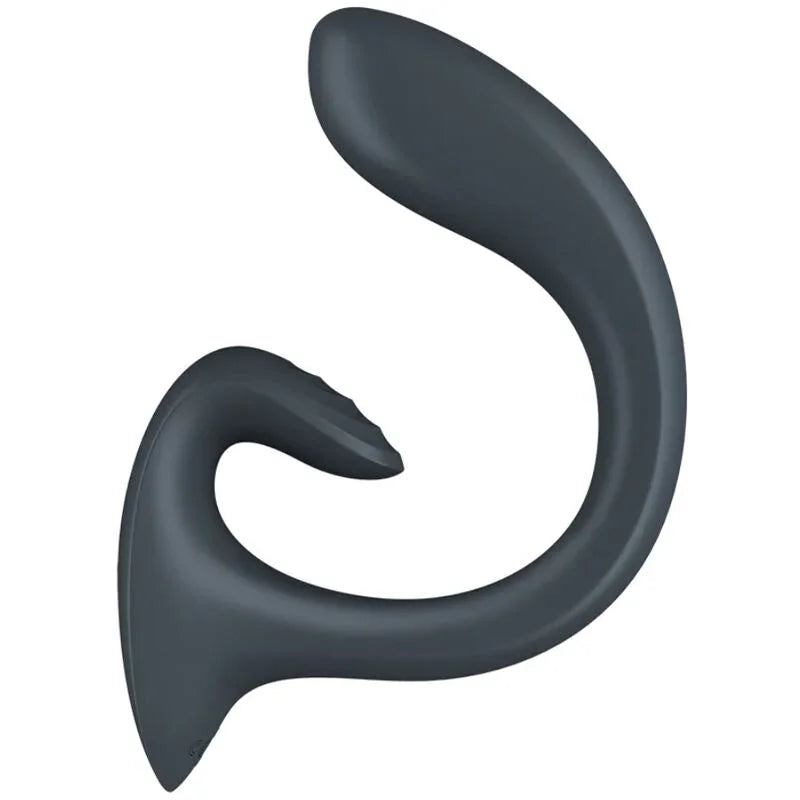 SATISFYER - G FOR GODDESS 1 VIBRADOR RABBIT GRIS OSCURO - Nuvica