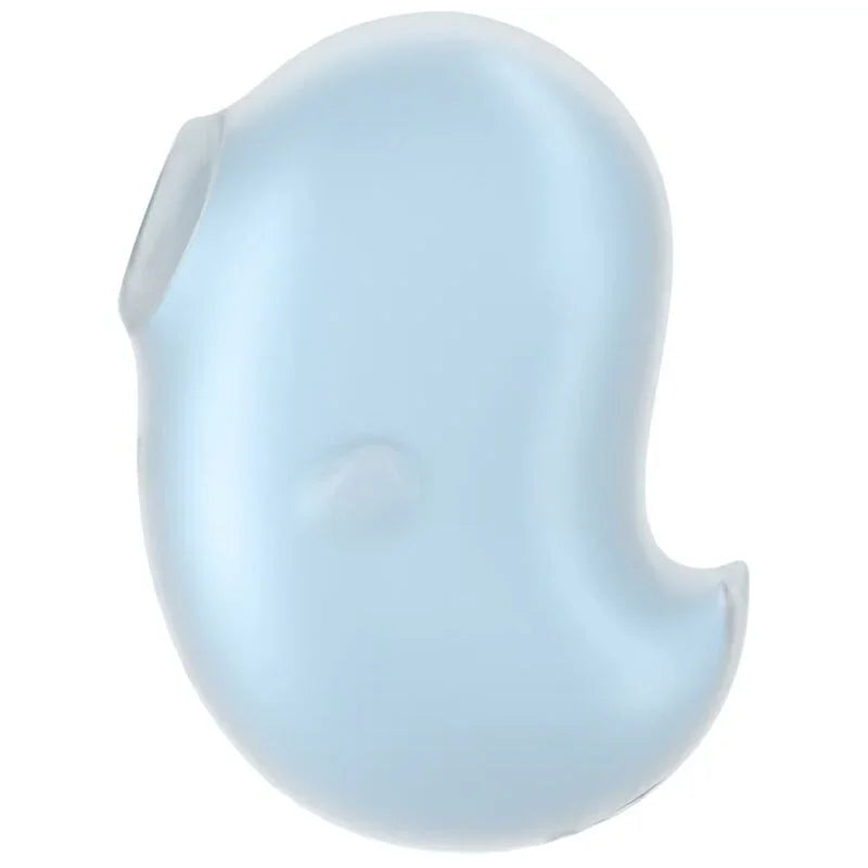 SATISFYER - CUTIE GHOST VIBRADOR LAY-ON AZUL CLARO - Nuvica