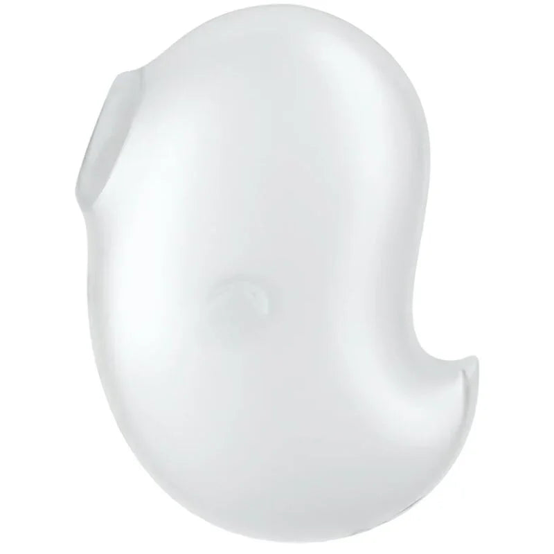 SATISFYER - CUTIE GHOST VIBRADOR LAY-ON BLANCO - Nuvica