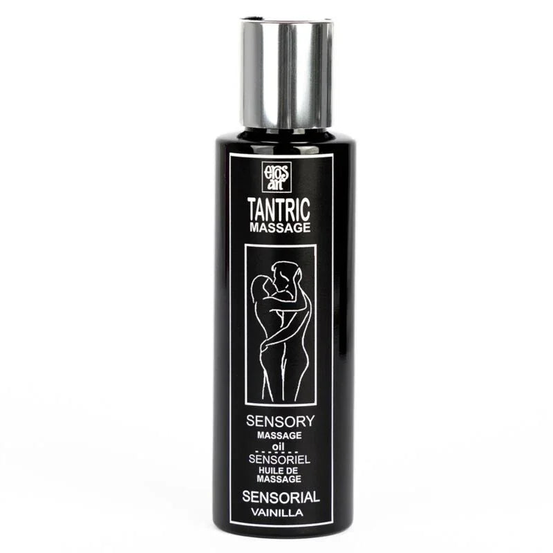 EROS-ART - ACEITE MASAJE TANTRICO NATURAL Y AFRODISÍACO VAINILLA 100 ML - Nuvica