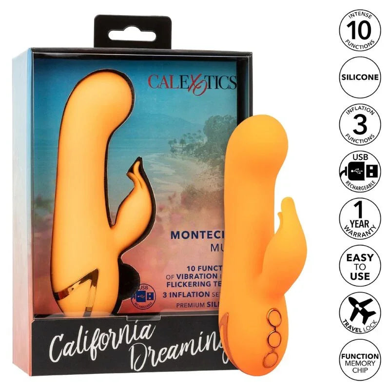 CALEXOTICS - MONTECITO MUSE VIBRADOR RABBIT NARANJA BY CALIFORNIA DREAMING - Nuvica