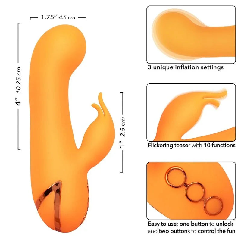 CALEXOTICS - MONTECITO MUSE VIBRADOR RABBIT NARANJA BY CALIFORNIA DREAMING - Nuvica