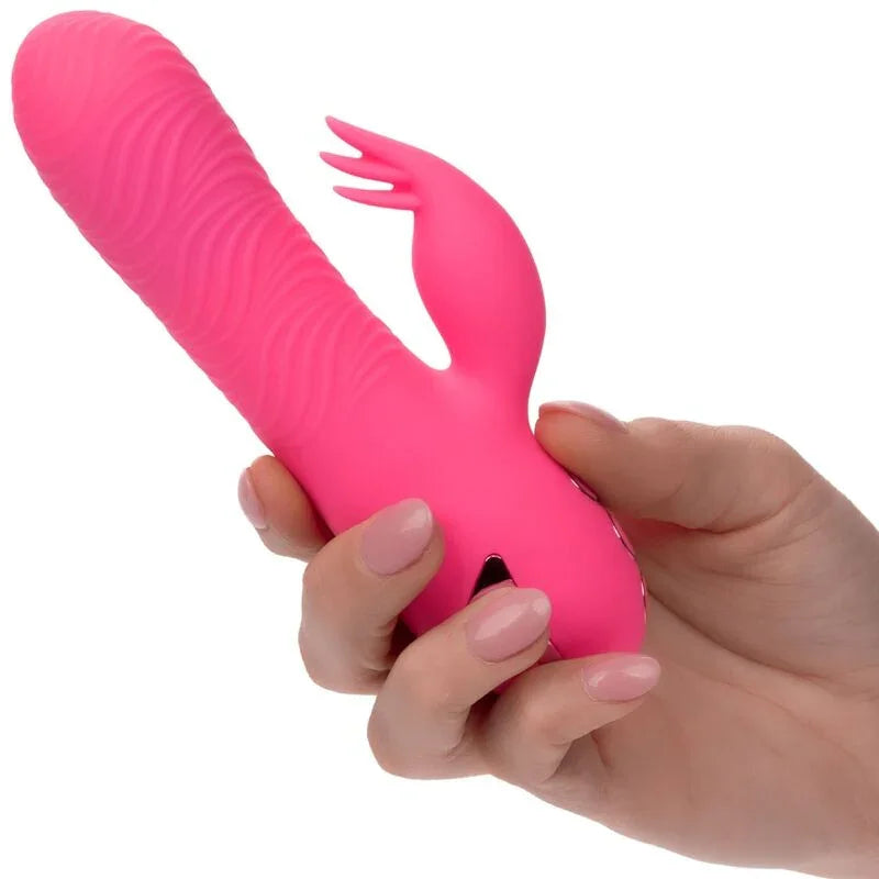 CALEXOTICS - SACRAMENTO SWEETIE VIBRADOR RABBIT ROSA BY CALIFORNIA DREAMING - Nuvica