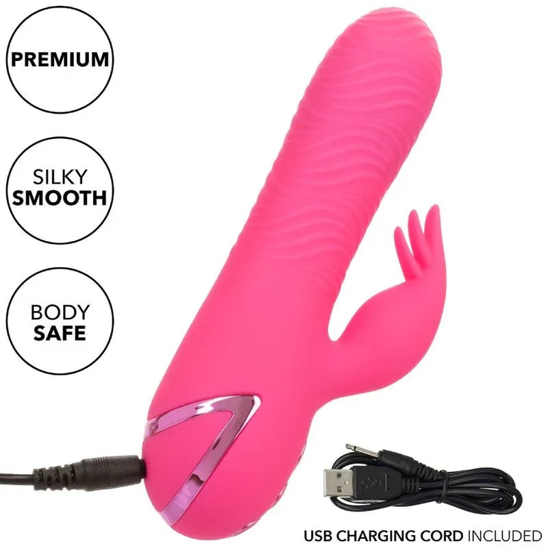 CALEXOTICS - SACRAMENTO SWEETIE VIBRADOR RABBIT ROSA BY CALIFORNIA DREAMING - Nuvica