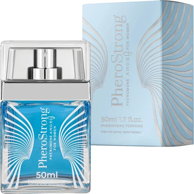 PHEROSTRONG - PERFUME CON FEROMONAS ANGEL PARA MUJER 50 ML - Nuvica