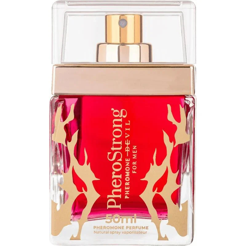 PHEROSTRONG - PERFUME CON FEROMONAS DEVIL PARA HOMBRE 50 ML - Nuvica