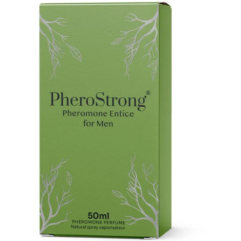 PHEROSTRONG - PERFUME CON FEROMONAS ENTICE PARA HOMBRE 50 ML - Nuvica
