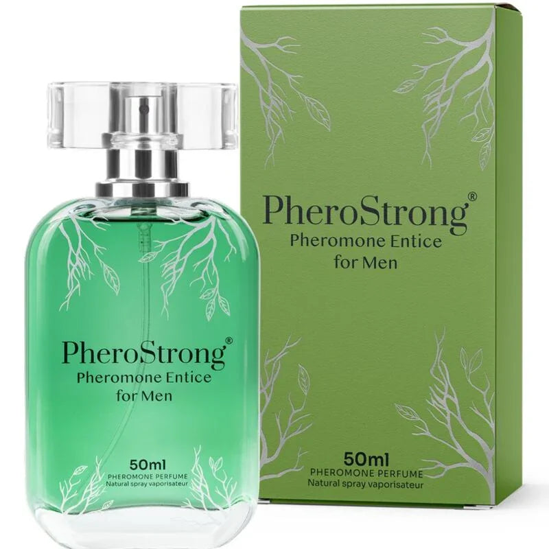 PHEROSTRONG - PERFUME CON FEROMONAS ENTICE PARA HOMBRE 50 ML - Nuvica